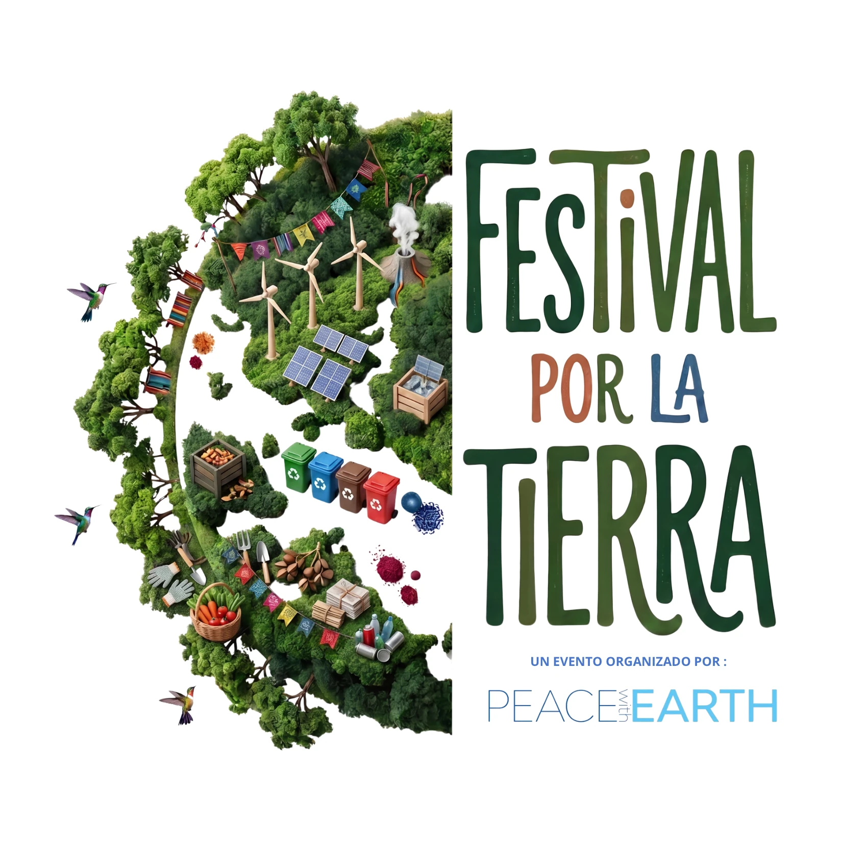 Festival por la Tierra, organizado por Peace with Earth